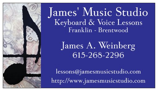 James' Music Studio