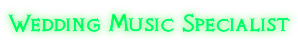 Wedding Music Specialist