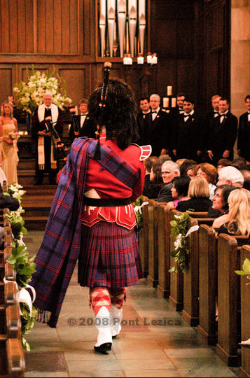 piper walking down the aisle